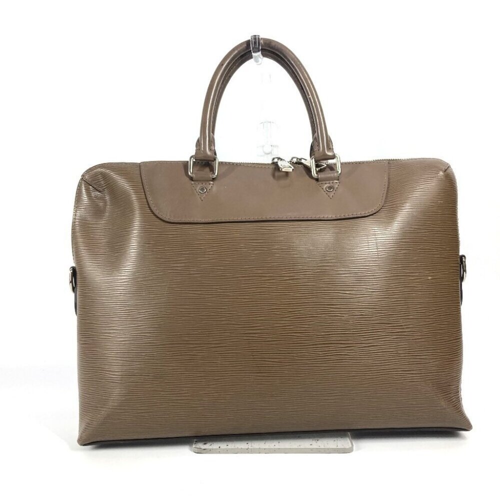 LOUIS VUITTON M50166 Epi Porto Document Jour PDJ Hand Bag Tote Bag Briefcase - Picture 2 of 15